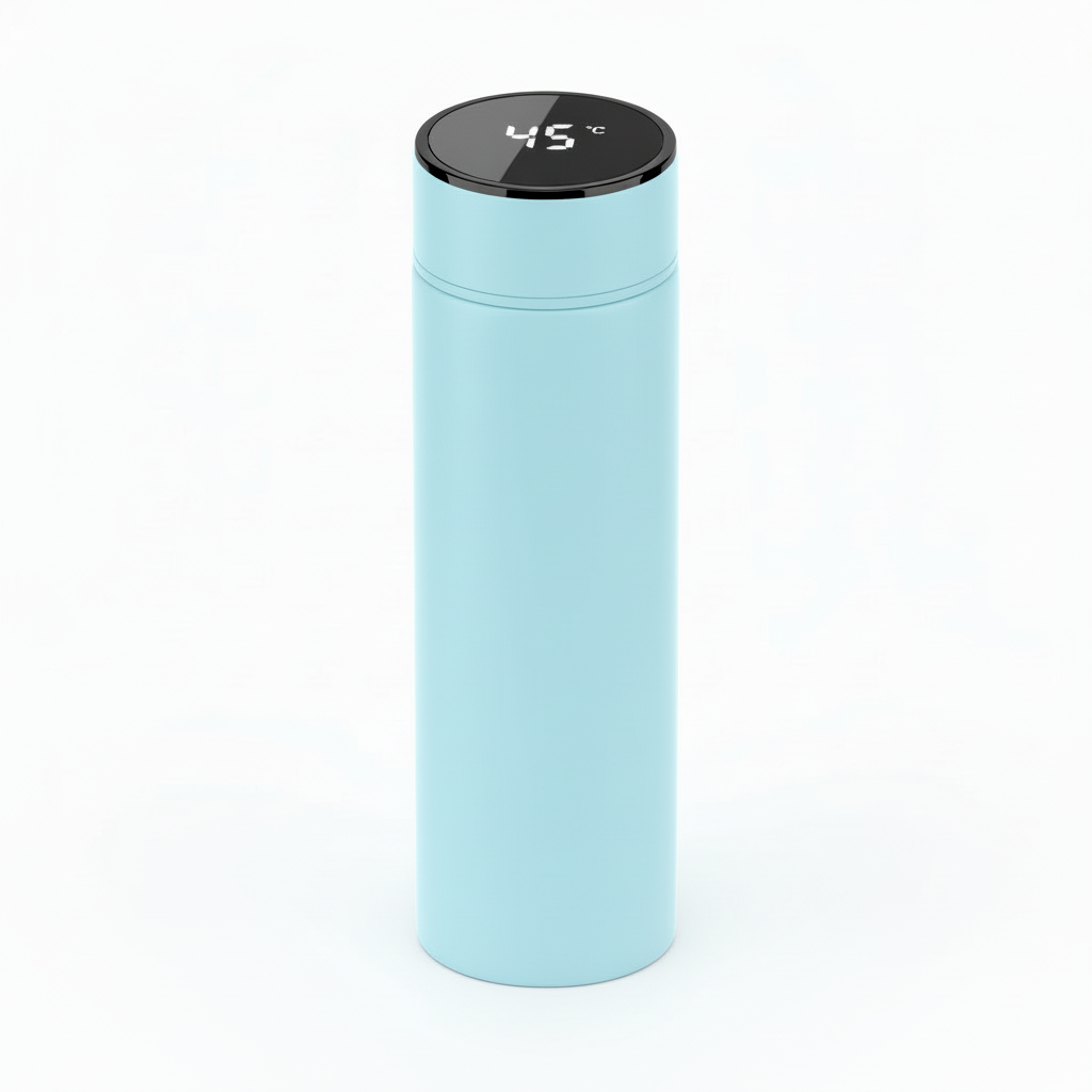 Smarte Thermo-Flasche mit Temperaturanzeige