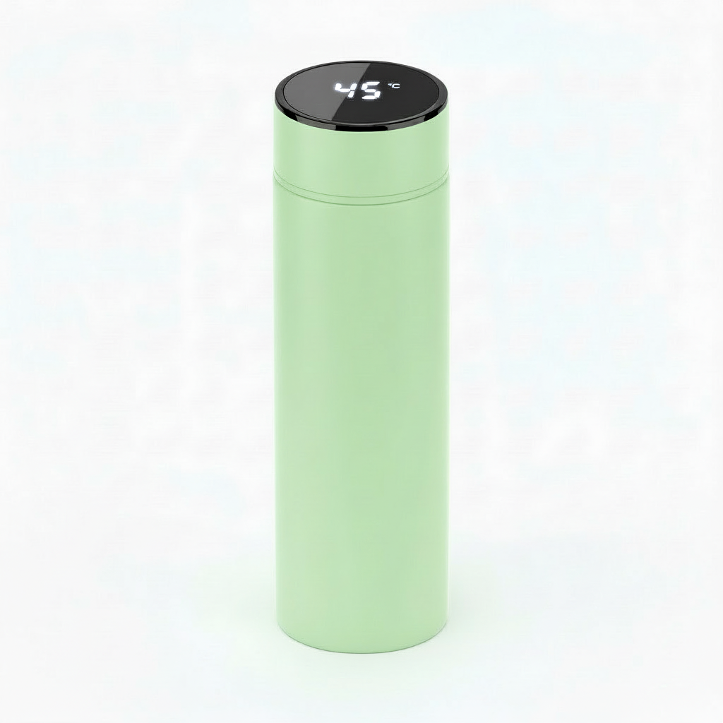 Smarte Thermo-Flasche mit Temperaturanzeige